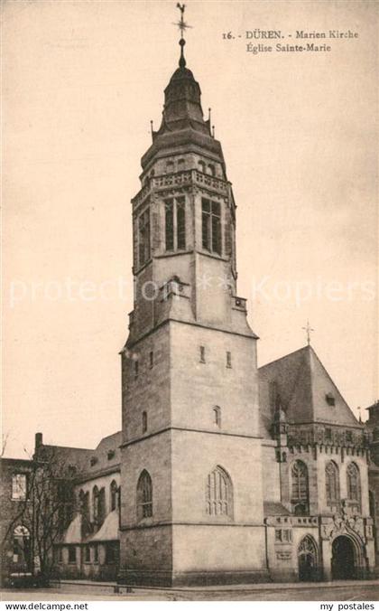 Dueren Rheinland Marienkirche