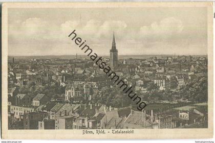 Düren - Totalansicht - Verlag Stengel & Co GmbH Dresden