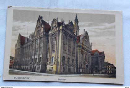 Cpa 1923, Dusseldorf, stahlhof, Allemagne
