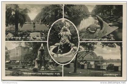 Düsseldorf - Foto-AK - Verlag Platow Düsseldorf gel. 1935