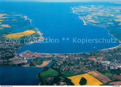 Eckernfoerde Fliegeraufnahme