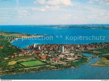 Eckernfoerde Fliegeraufnahme