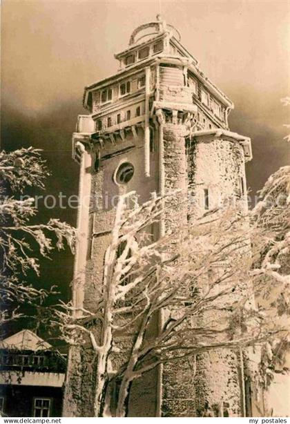 Auersberg Wildenthal Aussichtsturm auf dem Auersberg