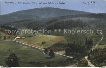 Auersberg Wildenthal mit dem Tal der kleinen Bockau