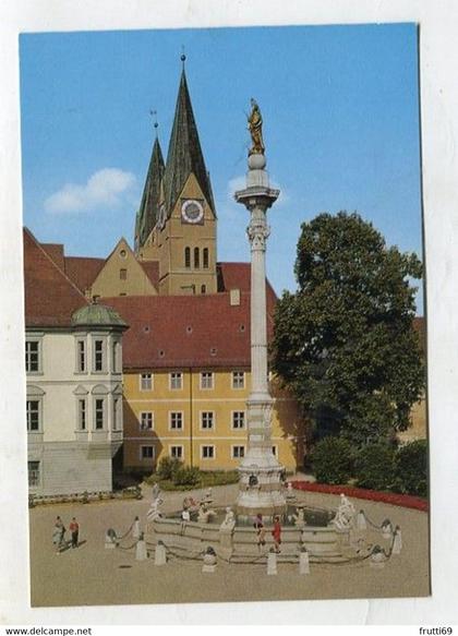 AK 044357 GERMANY - Eichstätt - Residenzplatz - Mariensäule und Dom
