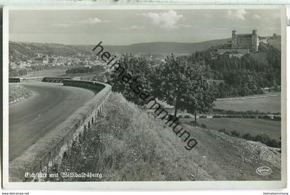 Eichstätt mit Willibaldsburg - Foto-AK - Franckh-Verlag Stuttgart 30er Jahre