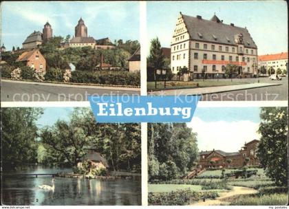 Eilenburg Schloss Stadtpark Rathaus Bahnhof