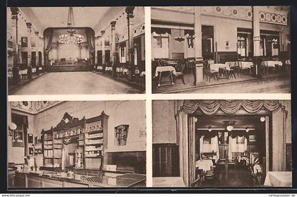 AK Lokstedt bei Hamburg, Klub- und Ballhaus Grenzhaus Hoheluft - Ballsaal, Tresen, Gasträume