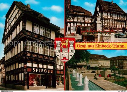 Einbeck Niedersachsen Fachwerk Brunnen
