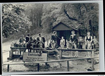 Eisenach Thueringen Eisenach Eselstation
