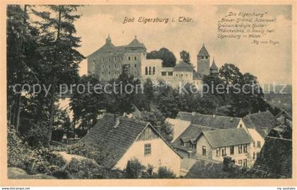 Bad Elgersburg Teilansicht mit Elgersburg Gedicht