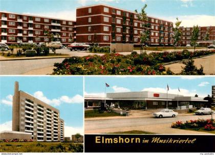 Elmshorn Wohnsiedlung Musikviertel Hochhaeuser