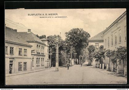 AK Elsfleth, Marktplatz und Amtsgericht