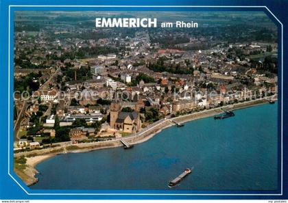 Emmerich Rhein Fliegeraufnahme