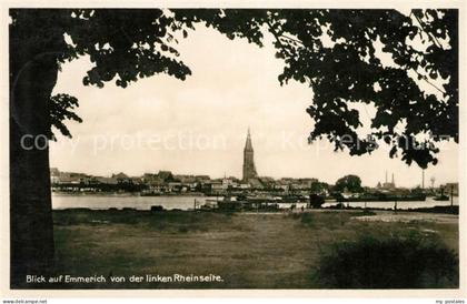 Emmerich Rhein Stadtblick