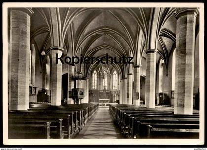ALTE POSTKARTE EMSDETTEN ST. PANKRATIUS KIRCHE INNENANSICHT church église Ansichtskarte cpa postcard AK
