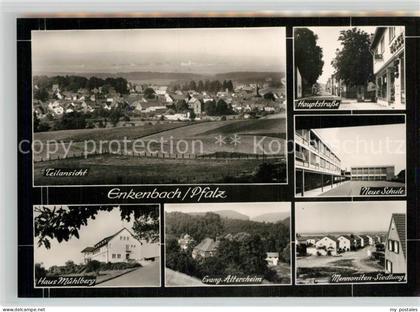 Enkenbach-Alsenborn Panorama Hauptstr Neue Schule Haus Muehlberg Ev Altersheim M
