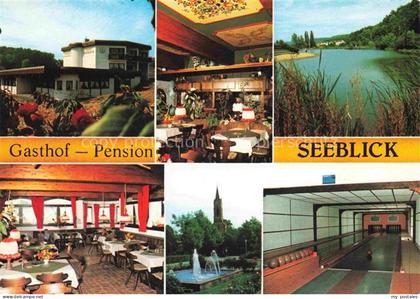 Muehlbach Eppingen Gasthof Pension Seeblick Kegelbahn