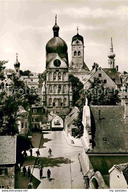 Erding Bayern Kirche Tor Panorama