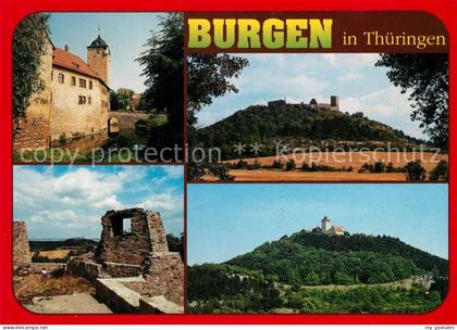 Thueringen Region Burgen in Thueringen Kapellendorf Wandersleben Muehlberg Holzh