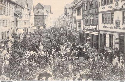 Eschwege - Der Marientzug des Johannisfestes in Eschwege gel.19?? Bahnpost