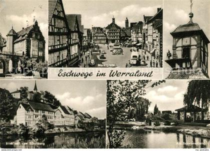 Eschwege Marktplatz Schulberg Landgrafenschloss