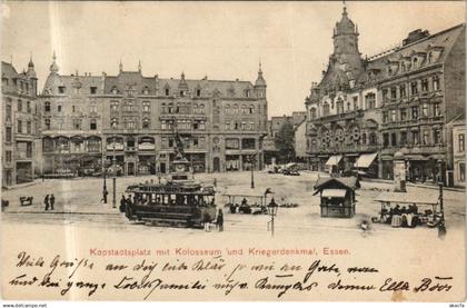 CPA AK Essen Kopstadtplatz m. Kolosseum GERMANY (1150763)