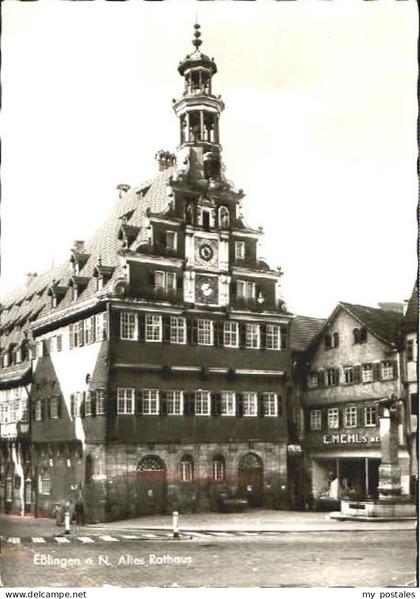 Esslingen Neckar Esslingen Rathaus o 1969