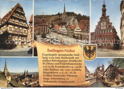 Esslingen Neckar Stadtansicht