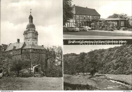 Falkenstein Vogtland Burg Falkenstein HOG Gartenhaus im Selketal