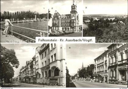 Falkenstein Vogtland Freibad Rathaus Wilelm Pieck Strasse