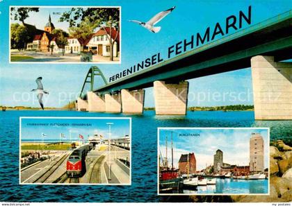 Fehmarn Faehrbahnhof Puttgarden Fehmarn Kai Burgstaaken Burg