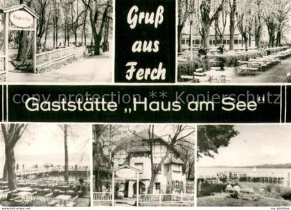 Ferch Gaststaette Haus am See Teilansichten m. Seeblick