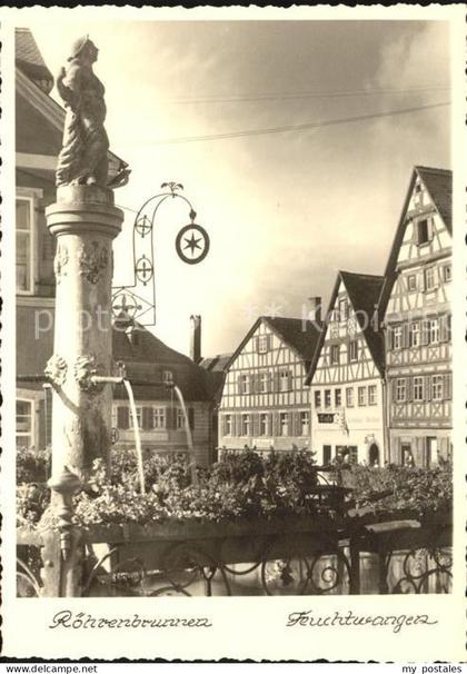Feuchtwangen Roehrenbrunnen