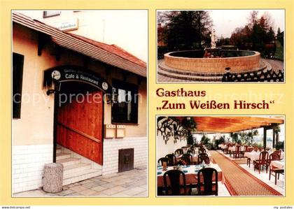 Gross Schoenebeck Gasthaus Zum Weissen Hirsch Restaurant Brunnen