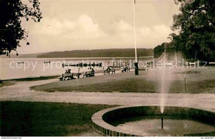 Werbellinsee-Altenhof Promenade Brunnen