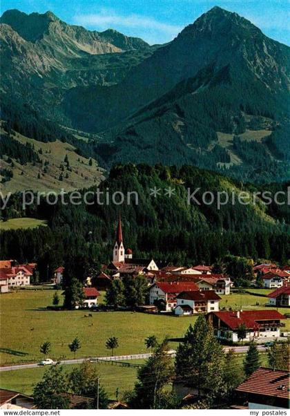 Fischen Allgaeu Panorama