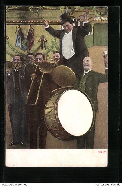 AK Flöha, Orchester im Restaurant Albertsburg