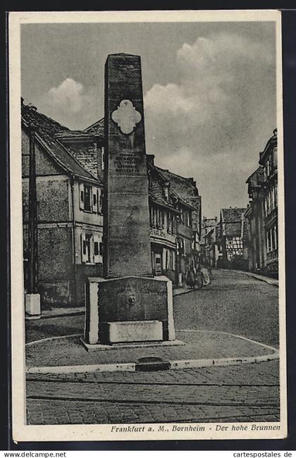 AK Frankfurt-Bornheim, Der hohe Brunnen
