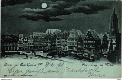 CPA Frankfurt a.M.- Romerberg mit Hesse GERMANY (1027632)