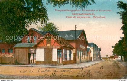 Griesheim Frankfurt Main Truppenuebungsplatz Griesheim Wirtschaftsgebaeude