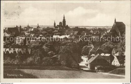 Freiberg Sachsen Gesamtansicht