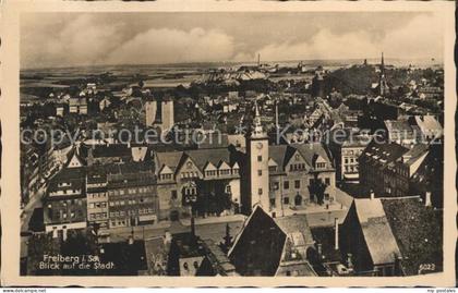 Freiberg Sachsen Stadtblick