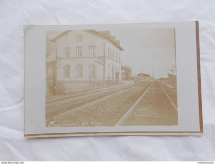 CARTE POSTALE ANCIENNE CPA POSTCARD PHOTO FOTOKAART FOTO FREINSHEIM LA GARE