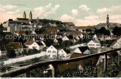 Freising Oberbayern Teilansicht
