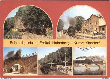 Freital Schmalspurbahn Freital- Hainsberg- Kurort Kipsdorf