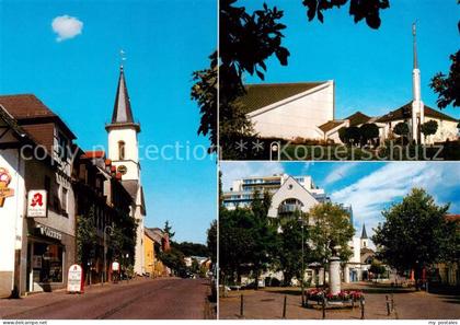 Friedrichsdorf Taunus Ortsmotive mit Kirche Zentrum Denkmal