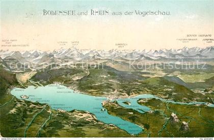 Friedrichshafen Bodensee Bodensee Rhein Bergkette