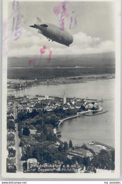 Friedrichshafen Bodensee Friedrichshafen Graf Zeppelin Fliegeraufnahme