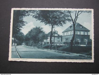 FRIESACK , Strasse Seltene Karte um 1935
